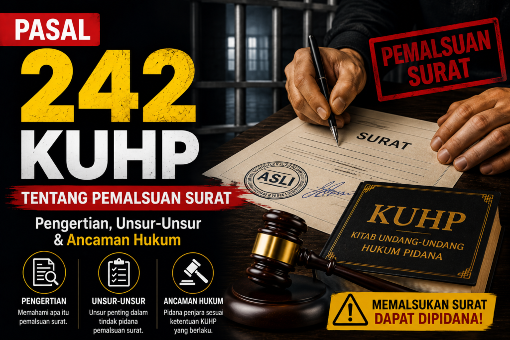 Pasal 242 KUHP Tentang Sumpah Palsu: Pengertian, Unsur, dan Ancaman Hukumnya